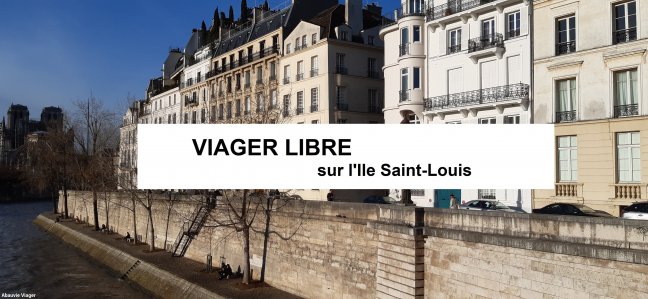 Viager Appartement  4 pices - 96m 75004 Paris